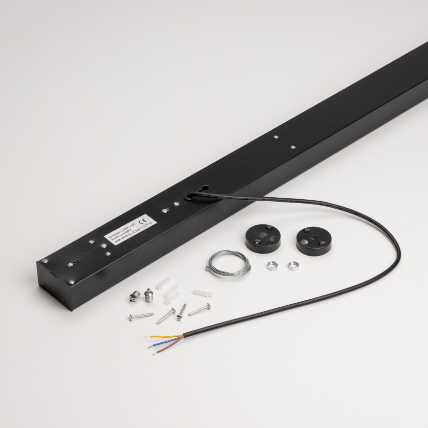 LED Stropna viseča svetilka CYNIDECO LED/30W/230V 4000K črna