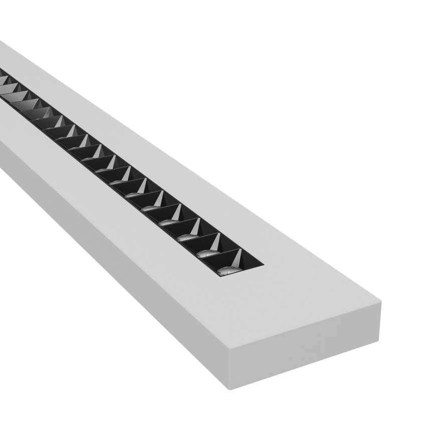 LED Stropna/Viseča svetilka PLANK LED/20/30/40W/230V 2700/4000/6000K CRI 90 bela