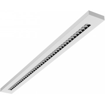 LED Stropna/Viseča svetilka PLANK LED/20/30/40W/230V 2700/4000/6000K CRI 90 bela