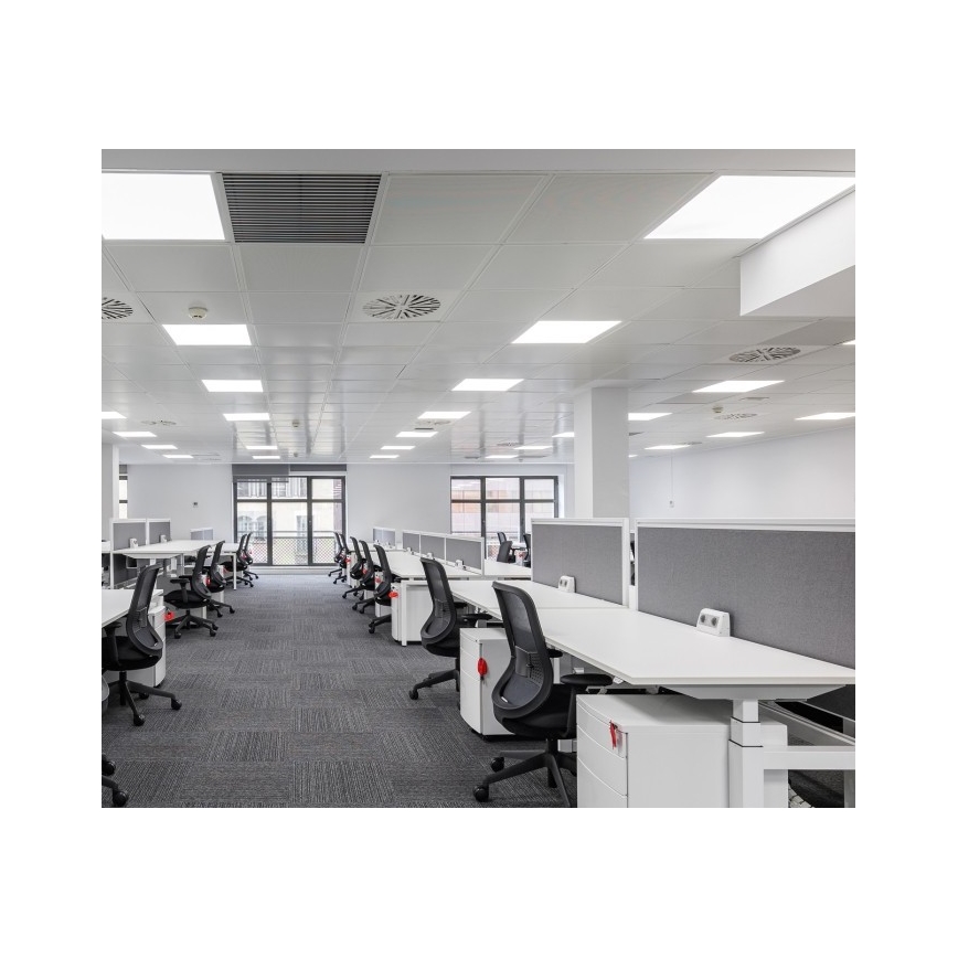 LED zatemnitvena stropna plošča CAPRI LED/25/36/40W/230V 3000/4000/5700K UGR19 IP44 60x60 cm