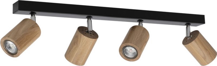 LED Stropni reflektor MATTI 4xGU10/5W/230V hrast