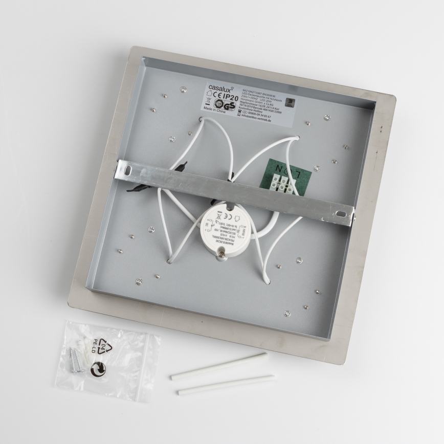 LED stropno svetilo 4xLED/4W/230V matiran krom