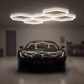 LED stropno svetilo HEXLINE LED/216W/230V 4000K 208x300 cm belo