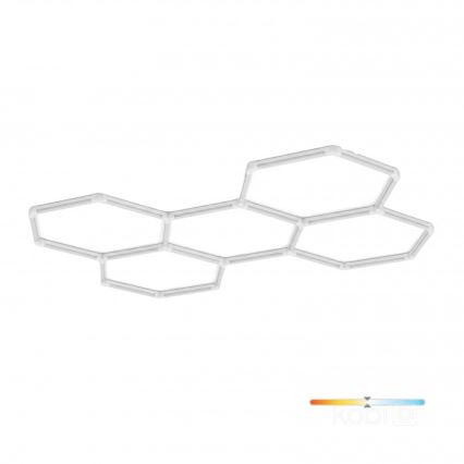 LED stropno svetilo HEXLINE LED/216W/230V 4000K 208x300 cm belo