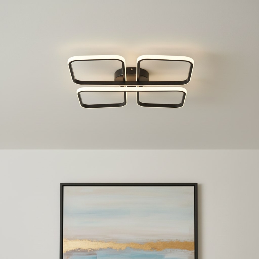 LED stropno svetilo HIDALGO LED/40W/230V črna