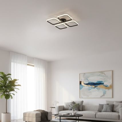 LED stropno svetilo HIDALGO LED/40W/230V črna