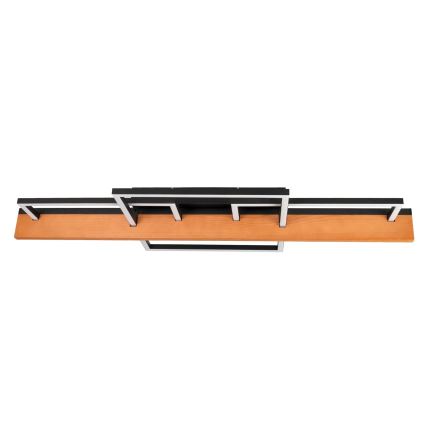 LED stropno svetilo LARYSA LED/35W/230V 35x90 cm borovina