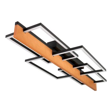 LED stropno svetilo LARYSA LED/35W/230V 35x90 cm borovina
