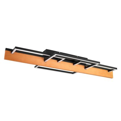 LED stropno svetilo LARYSA LED/35W/230V 35x90 cm borovina