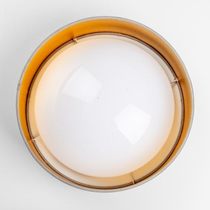 LED stropno svetilo LED/12W/230V premer 32 cm taupe/zlato