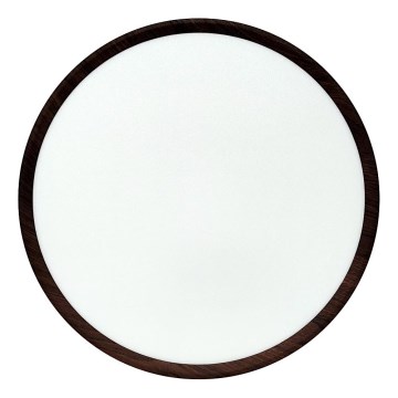 LED stropno svetilo LED/32W/230V 3000/4000/6500K Ø 40 cm rjavo