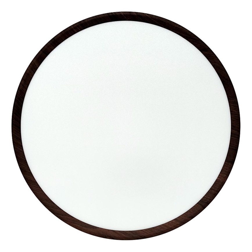 LED stropno svetilo LED/32W/230V 3000/4000/6500K Ø 40 cm rjavo