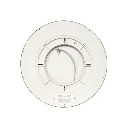 LED stropno svetilo LED/32W/230V 3000/4000/6500K Ø 40 cm rjavo