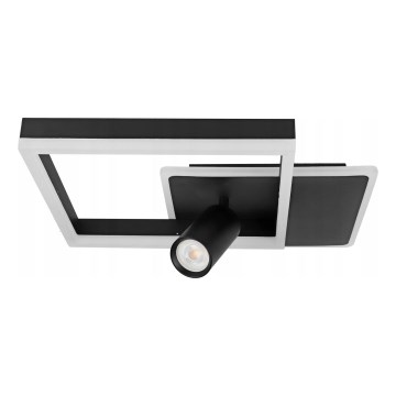 LED stropno svetilo LED/38W/230V + 1xGU10/30W črna