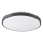 LED stropno svetilo LIBRA LED/24W/230V 4000K premer 39 cm črna