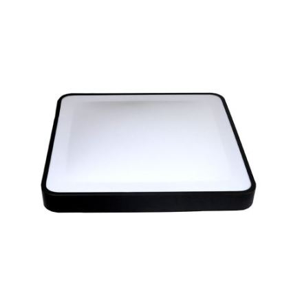 LED stropna svetilka s senzorjem gibanja in mraka WILTON LED/24W/230V 4000K 33x33 cm črna