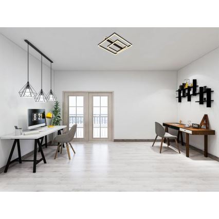 LED stropno svetilo z zatemnjevanjem LED/95W/230V 3000-6500K + daljinski upravljalnik
