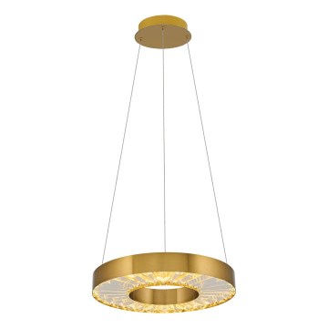 LED Suspensija JESI LED/35W/230V 3000K promjer 40 cm brončana