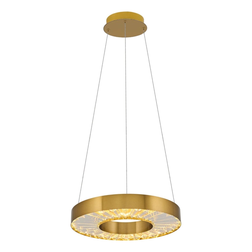 LED Suspensija JESI LED/35W/230V 3000K promjer 40 cm brončana