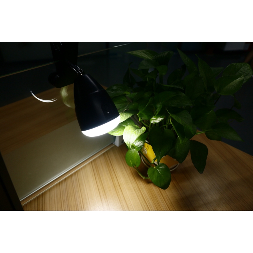 LED Svetilka CLIP z USB polnjenjem LED/5W/5V 4000K