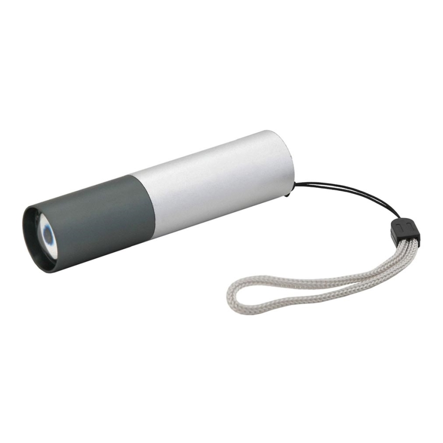 LED Svetilka LED/400mAh bela/siva