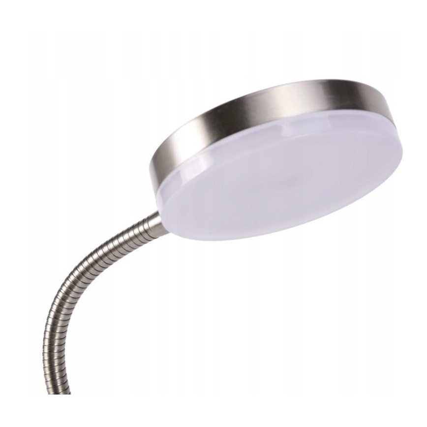 LED svetilka s sponko LED/3,2W/230V matiran krom