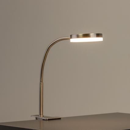 LED svetilka s sponko LED/3,2W/230V matni krom