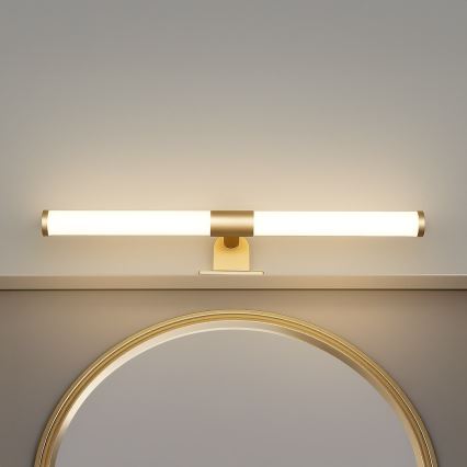 LED svetilka za kopalniško ogledalo 2v1 APA LED/6W/230V 40 cm IP44 zlata