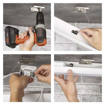 LED svetilka za pod omarico LED/60W/230V 4000K 150 cm