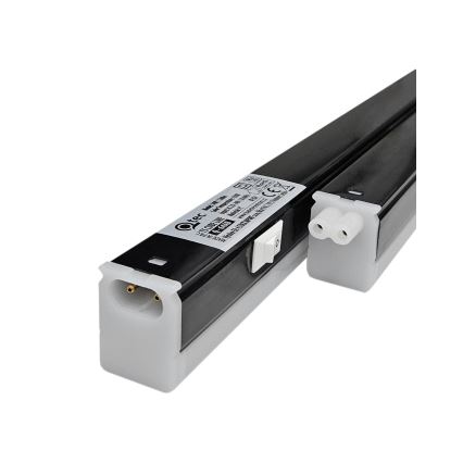 LED svetilka za pod omarico TUBE LED/14W/230V 90 cm črna