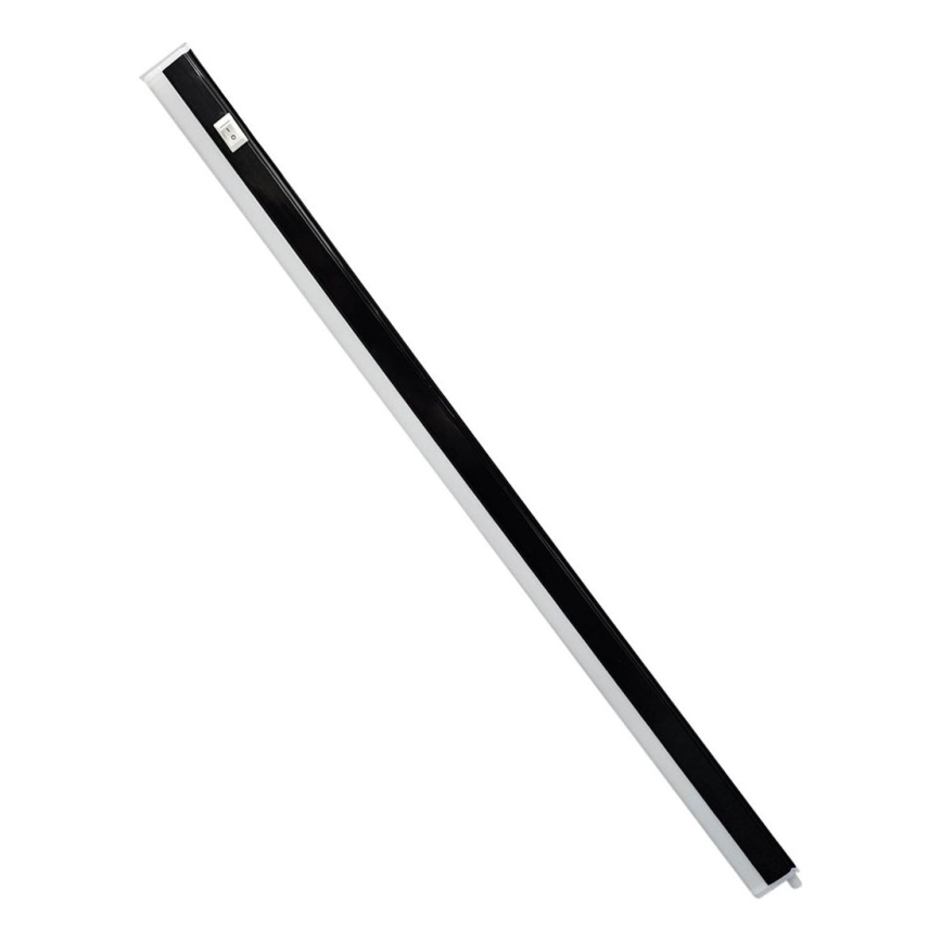 LED svetilka za pod omarico TUBE LED/9W/230V 60 cm črna