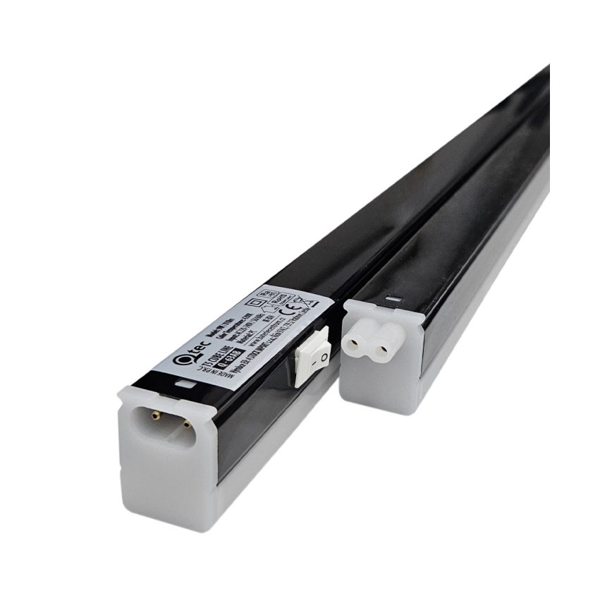 LED svetilka za pod omarico TUBE LED/9W/230V 60 cm črna