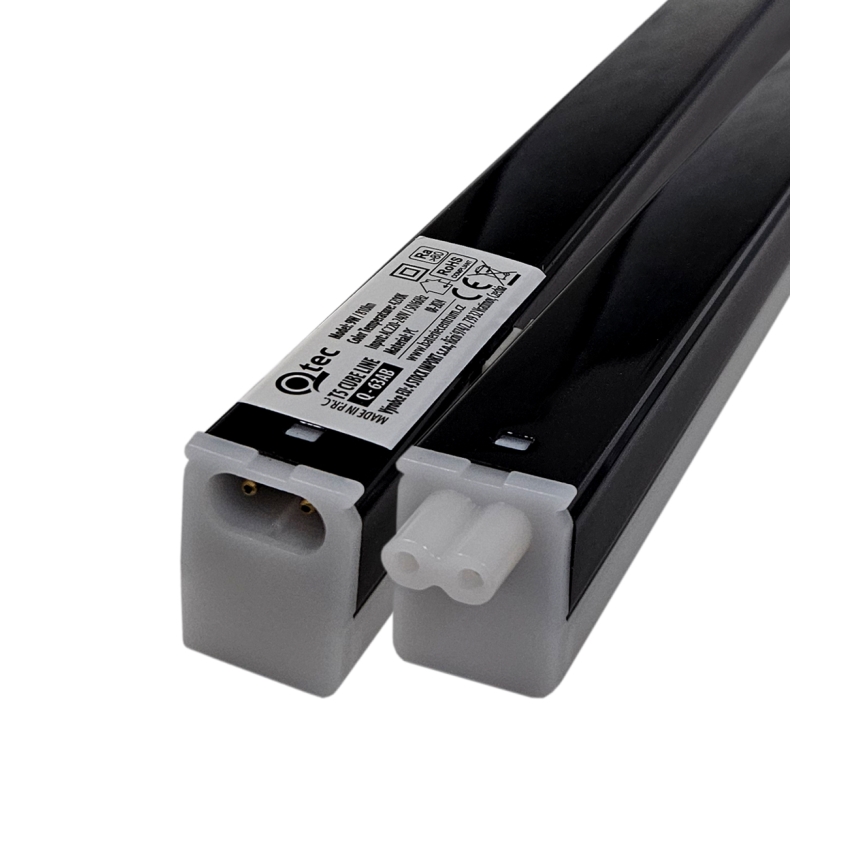 LED svetilka za pod omarico TUBE LED/9W/230V 60 cm črna