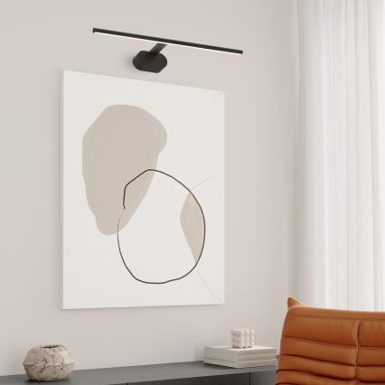 LED Svetilka za slike PRADO LED/11W/230V črna