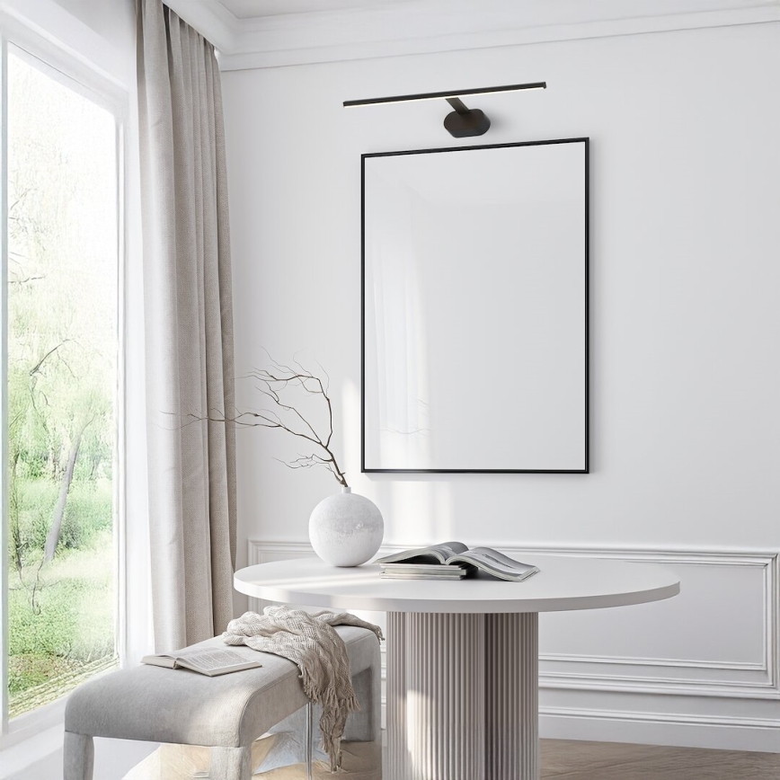 LED Svetilka za slike PRADO LED/11W/230V črna