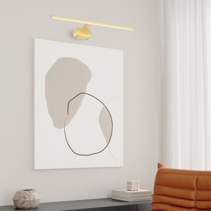 LED Svetilka za slike PRADO LED/11W/230V zlata
