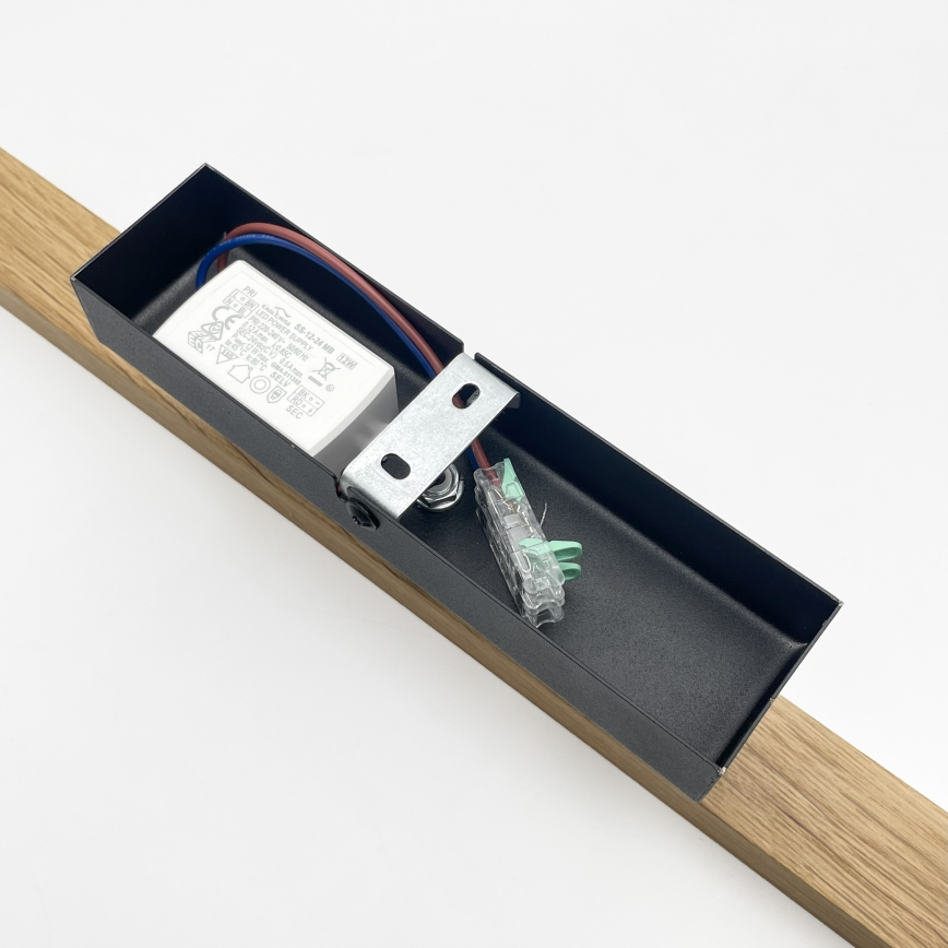 LED svetilka za slike VERDE LED/5,5W/230V 3000K 46 cm hrast/črna