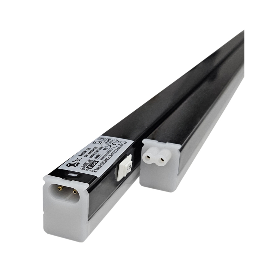 LED svetilo za pod omaro TUBE LED/18W/230V 120 cm črne barve