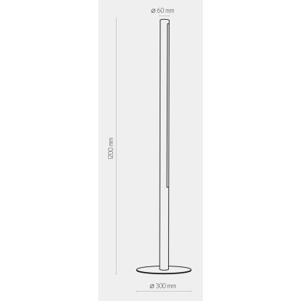 LED Talna svetilka ROLLO LED/30W/230V les