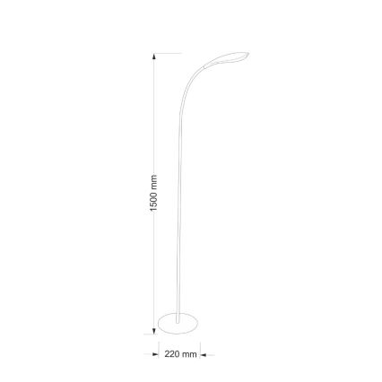 LED Talna svetilka SWAN LED/6,5W/230V bela
