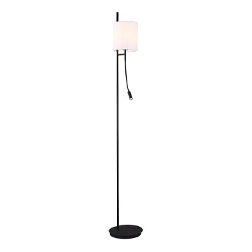 LED Talna svetilka TOKYO 1xE27/40W/230V + LED/3W črna/bela