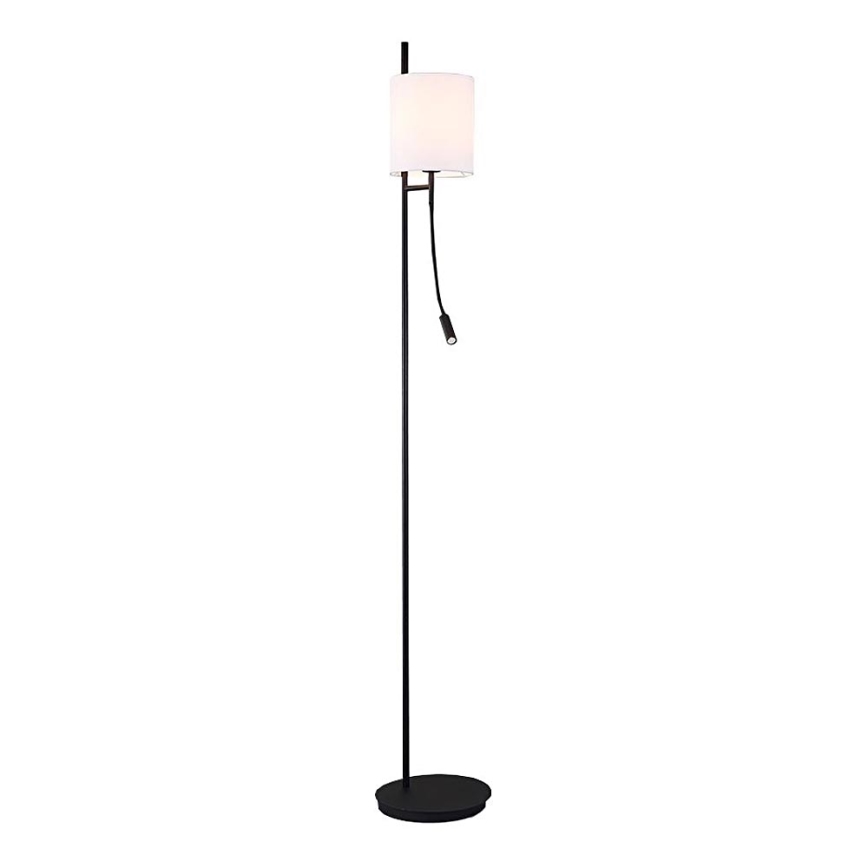 LED Talna svetilka TOKYO 1xE27/40W/230V + LED/3W črna/bela