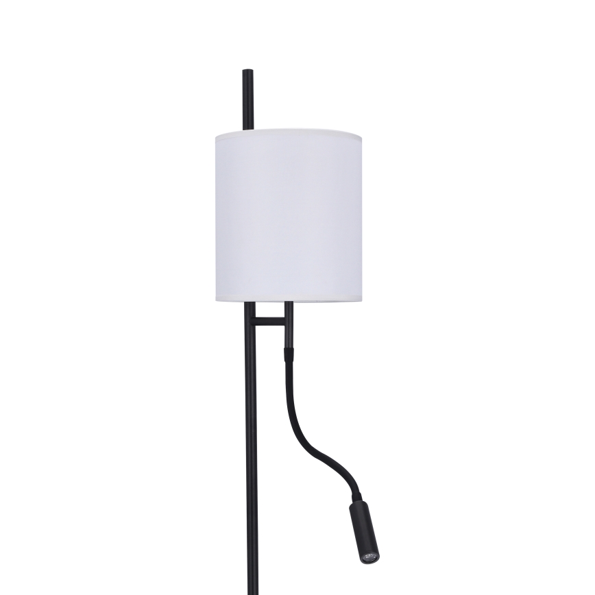 LED Talna svetilka TOKYO 1xE27/40W/230V + LED/3W črna/bela