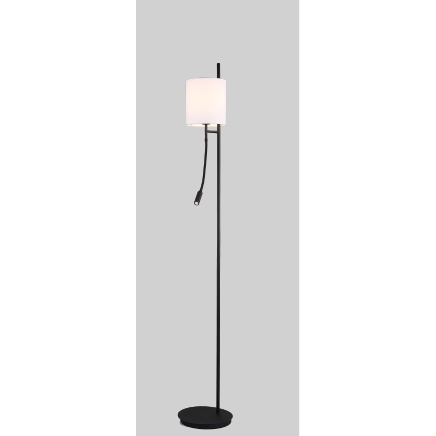 LED Talna svetilka TOKYO 1xE27/40W/230V + LED/3W črna/bela
