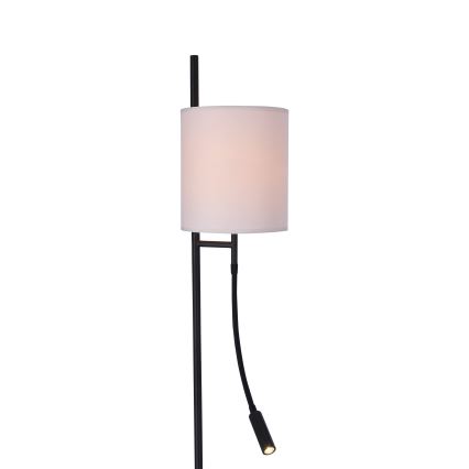 LED Talna svetilka TOKYO 1xE27/40W/230V + LED/3W črna/bela