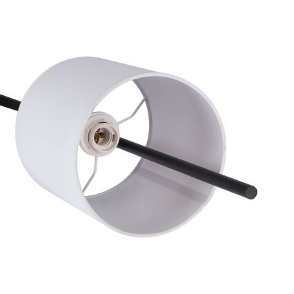 LED Talna svetilka TOKYO 1xE27/40W/230V + LED/3W črna/bela