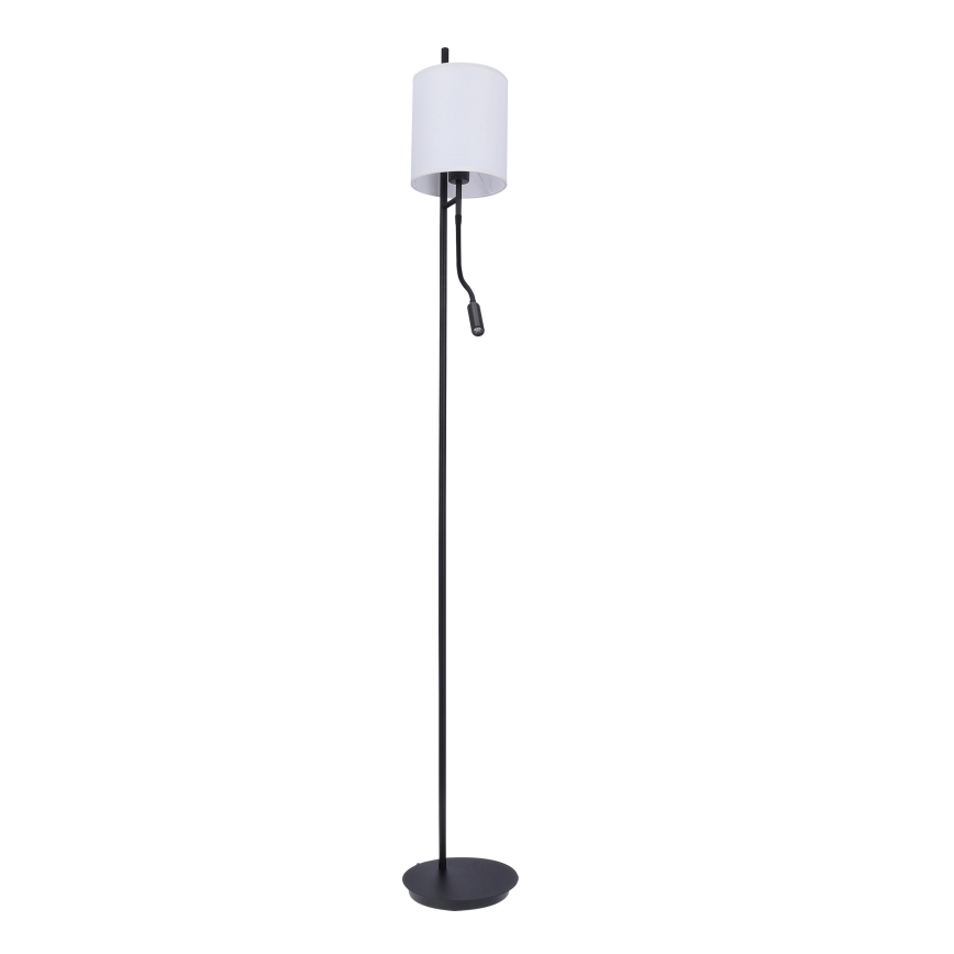 LED Talna svetilka TOKYO 1xE27/40W/230V + LED/3W črna/bela