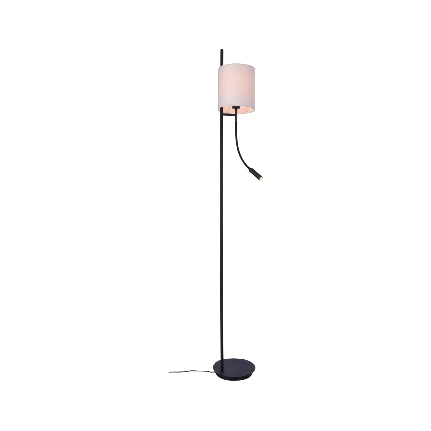 LED Talna svetilka TOKYO 1xE27/40W/230V + LED/3W črna/bela