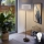LED talna svetilka TUNJA 1xE27/20W/230V, premer 38 cm, črna/bela