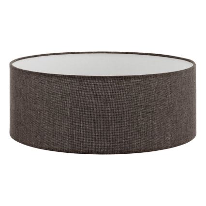 LED talna svetilka TUNJA 1xE27/20W/230V premer 38 cm mat krom/rjava